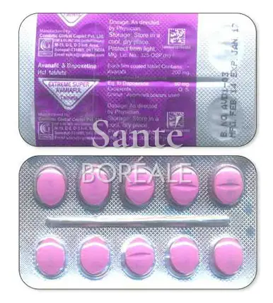 Avanafil / Dapoxétine