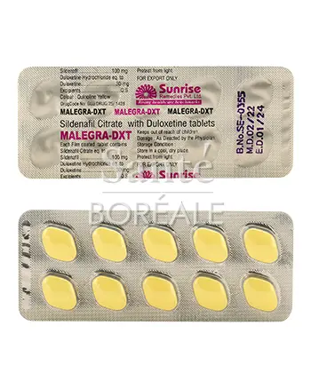 Citrate De Sildénafil/Duloxétine